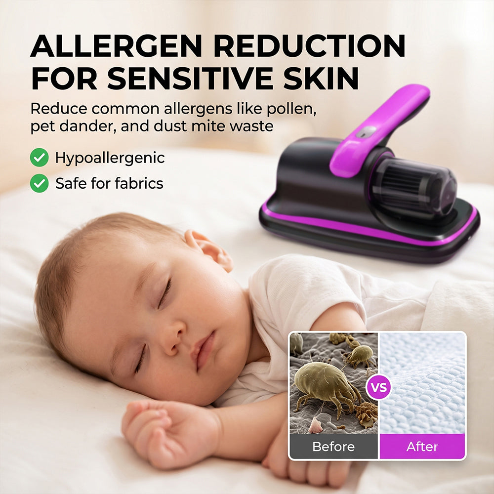 Wireless Handheld Vacuum Cleaner Mite Remover Machine