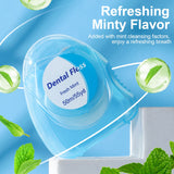6pcs/3pcs/1pc mint flavored dental floss, compact, convenient, and fast for cleaning between teeth gaps