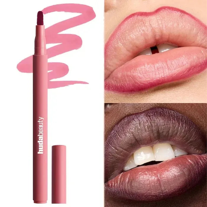 Huda Beauty Faux Filler Shiny Non-Sticky Lip Gloss Hydrating