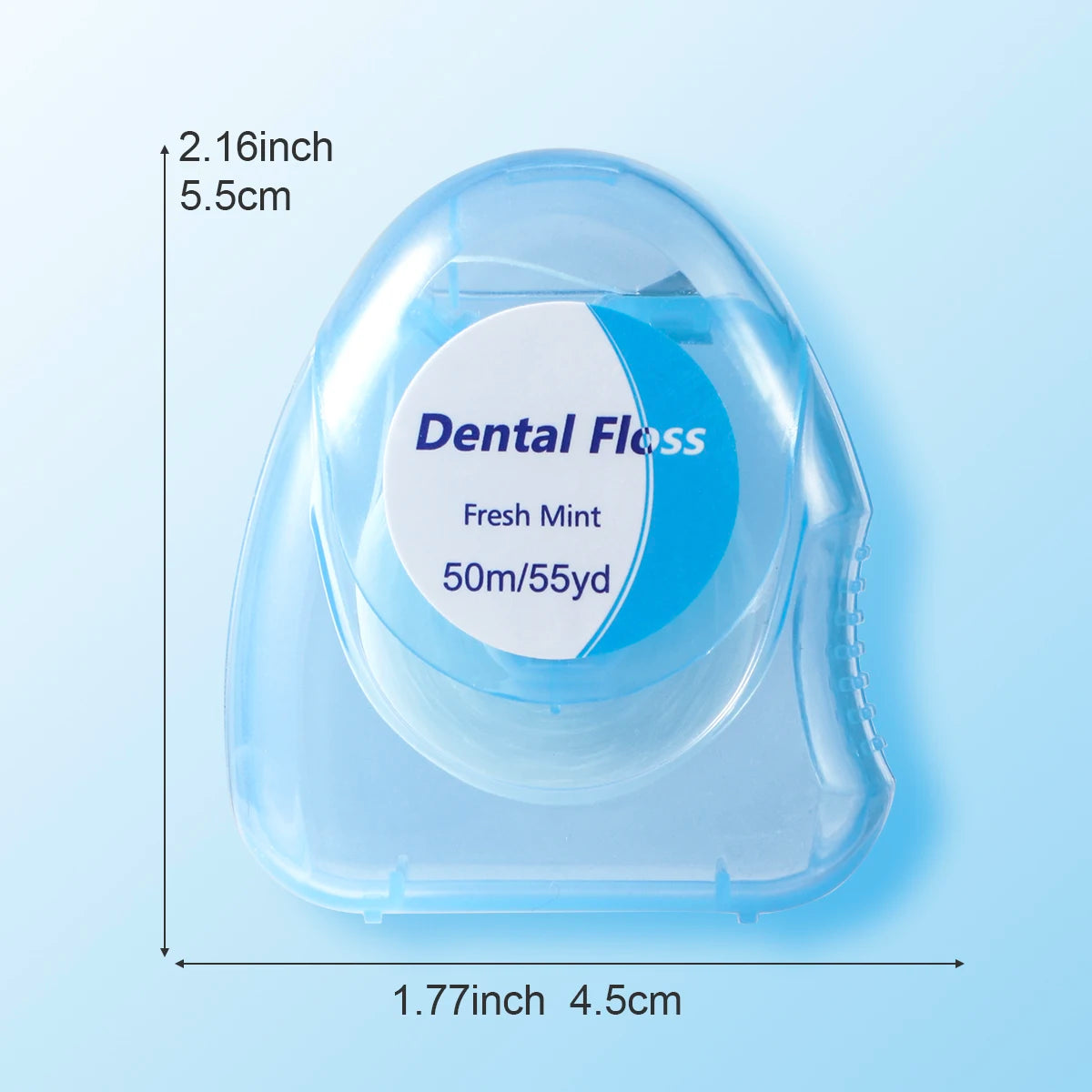 6pcs/3pcs/1pc mint flavored dental floss, compact, convenient, and fast for cleaning between teeth gaps