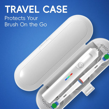 HOMEFISH Smart Rotating Electric Toothbrush Rechargeable Rotary Toothbrush  Heads Compatible with Oral B Replacement Brush Heads