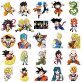 10/30/50pcs Classic Japan Anime Dragon Ball Stickers Kids Decals Toy DIY Laptop Water Bottle Phone Cool Cartoon Son Goku Sticker