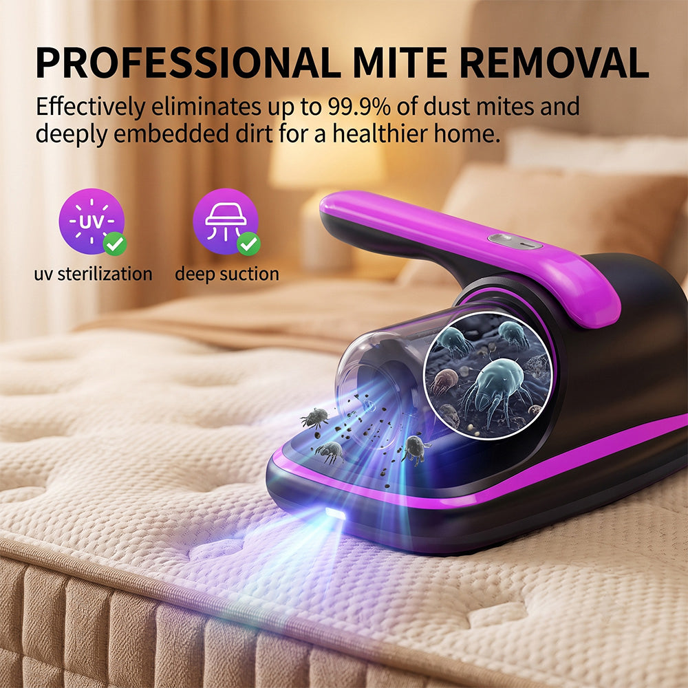 Wireless Handheld Vacuum Cleaner Mite Remover Machine