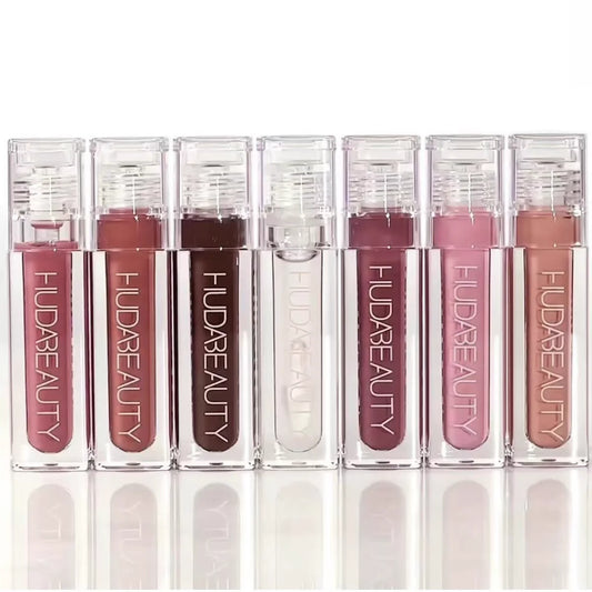 Huda Beauty Faux Filler Shiny Non-Sticky Lip Gloss Hydrating