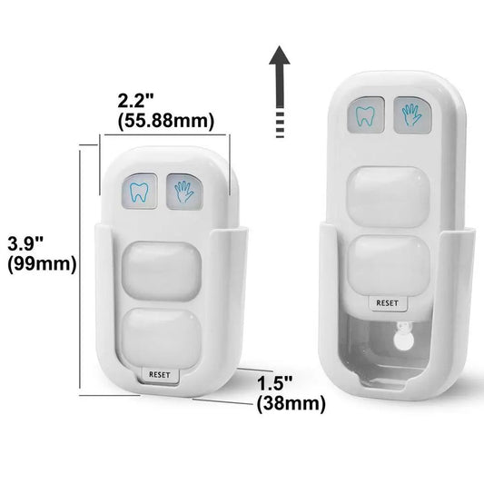 Kids Toothbrush Timer Bathroom Hand Washing Timers with LED Color Light Children Hygiene Training Device for Home School