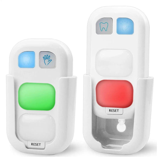 Kids Toothbrush Timer Bathroom Hand Washing Timers with LED Color Light Children Hygiene Training Device for Home School