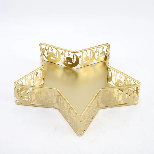 Golden Star Moon For Decor