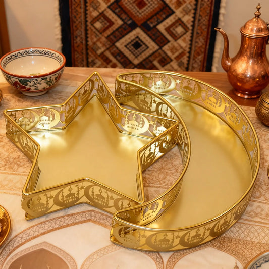 Golden Star Moon For Decor