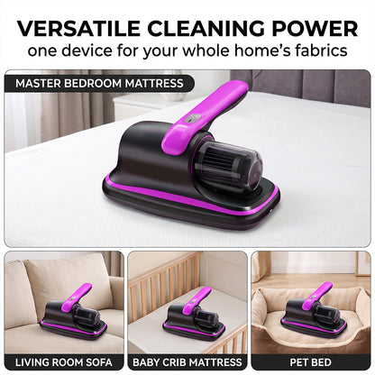 Wireless Handheld Vacuum Cleaner Mite Remover Machine