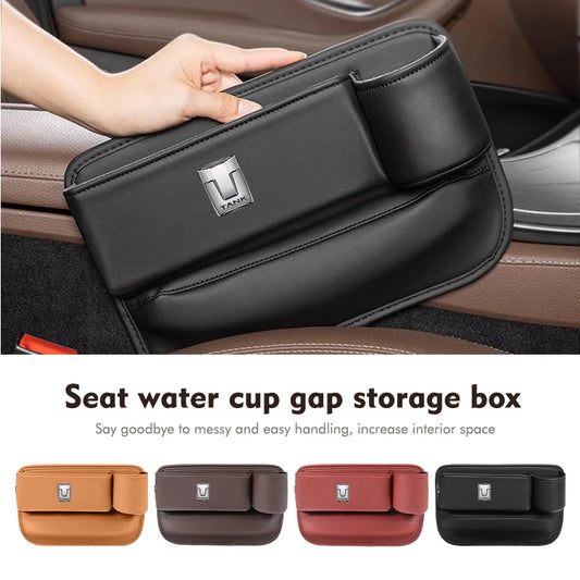 Car Seat Gap Multifunctional Storage Bag Water Cup Holder Box For TANK For Great Wall GWM WEY 2021 New 300 500