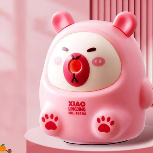 Pencil Sharpener Creative Capybara Kawaii Stationery Office School Supplies Hand Crank Mechanical Pencil Cutter Sharpen Tools