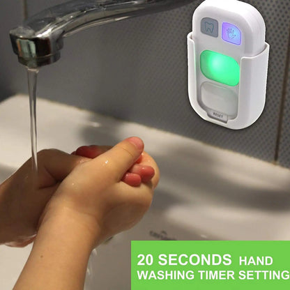 Kids Toothbrush Timer Bathroom Hand Washing Timers with LED Color Light Children Hygiene Training Device for Home School