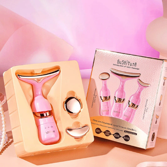 3 Heads Skin Care Facial Firming Massager Multifunction Skin Care Face Sculpting Tool for Women Daily Skin Care Routine