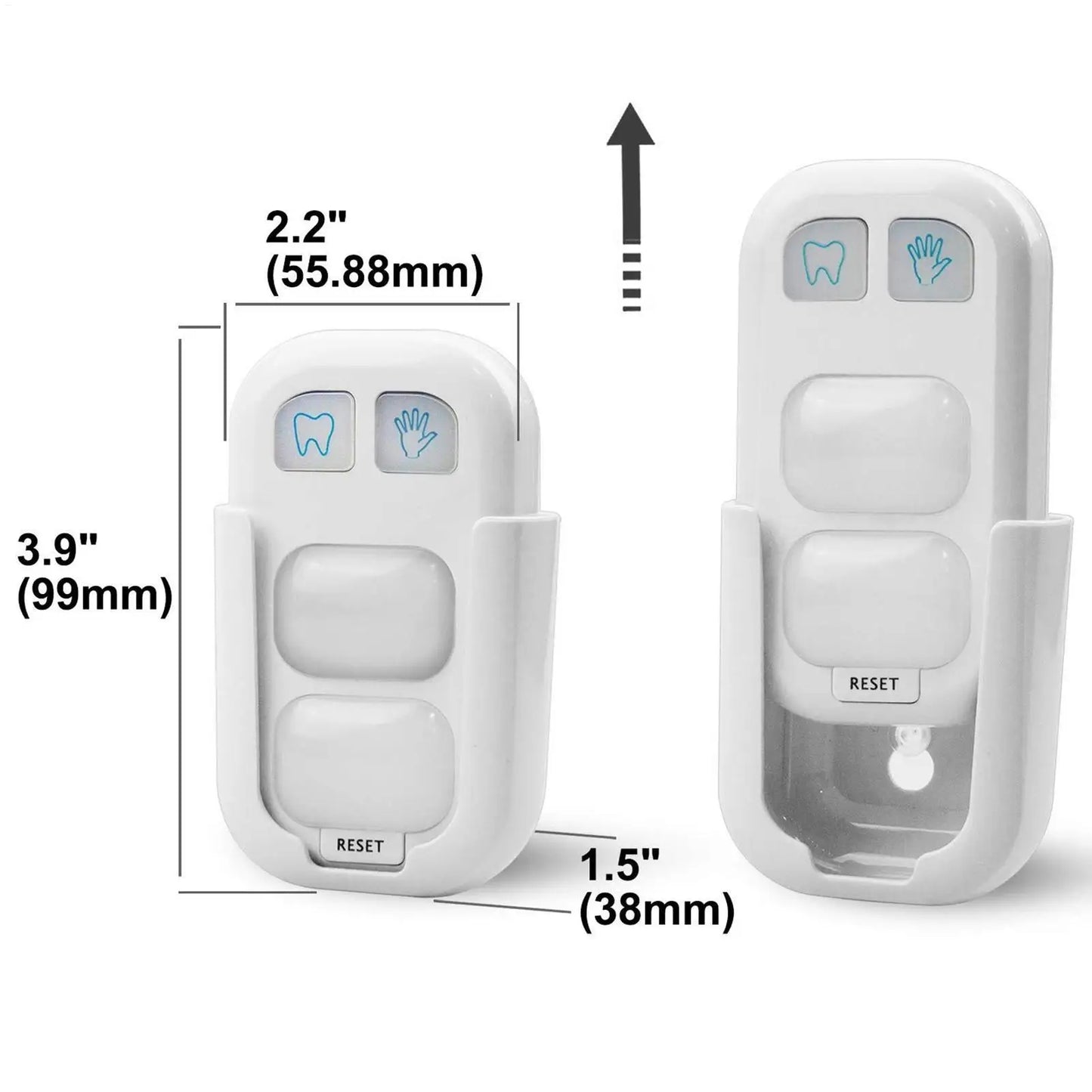 Kids Toothbrush Timer Bathroom Hand Washing Timers with LED Color Light Children Hygiene Training Device for Home School