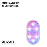 LED Touch Light Mini Wireless Car Interior Lighting Auto Roof Ceiling Reading Lamp for Trunk Storage Box USB Charging