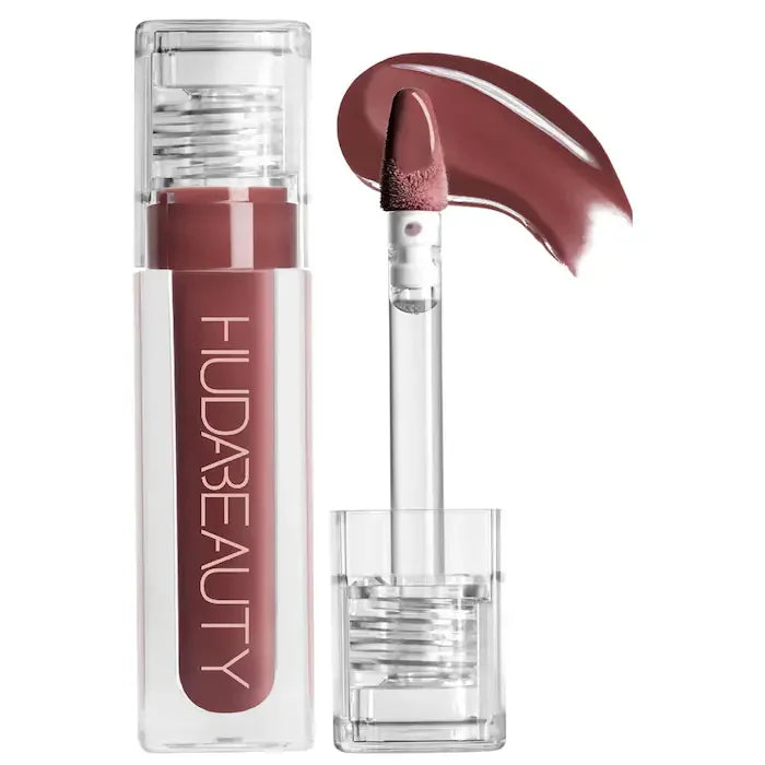 Huda Beauty Faux Filler Shiny Non-Sticky Lip Gloss Hydrating