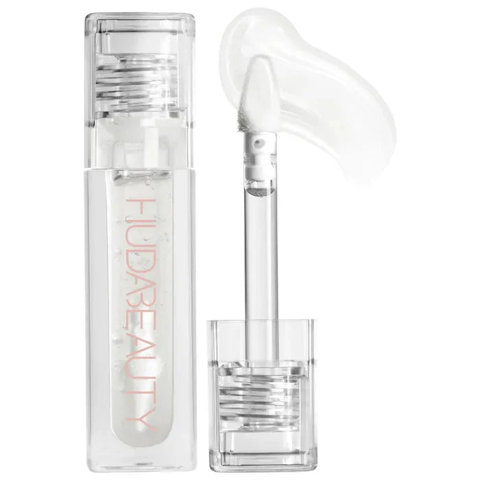 Huda Beauty Faux Filler Shiny Non-Sticky Lip Gloss Hydrating