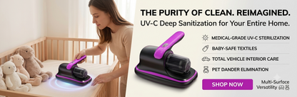 Wireless Handheld Vacuum Cleaner Mite Remover Machine